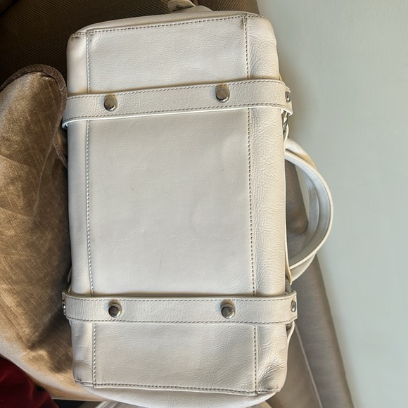 Juicy couture white leather shoulder bag - Picture 7 of 16